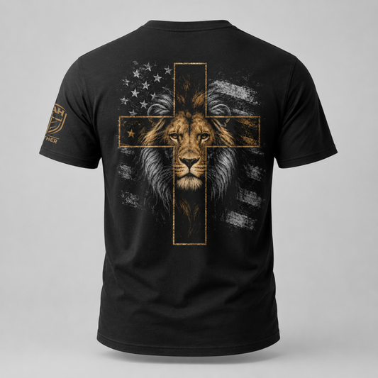 God Family Country - T-Shirt - Black