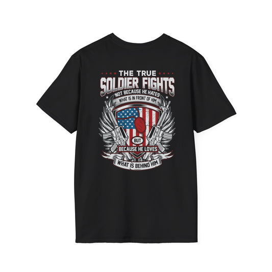 Love What is Behind Them - T-Shirt - Black