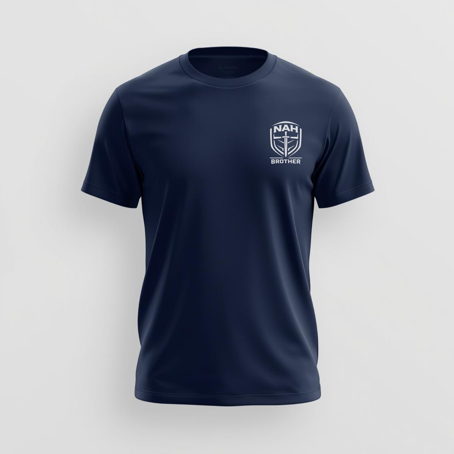 Anchored in Him - T-Shirt - Blue