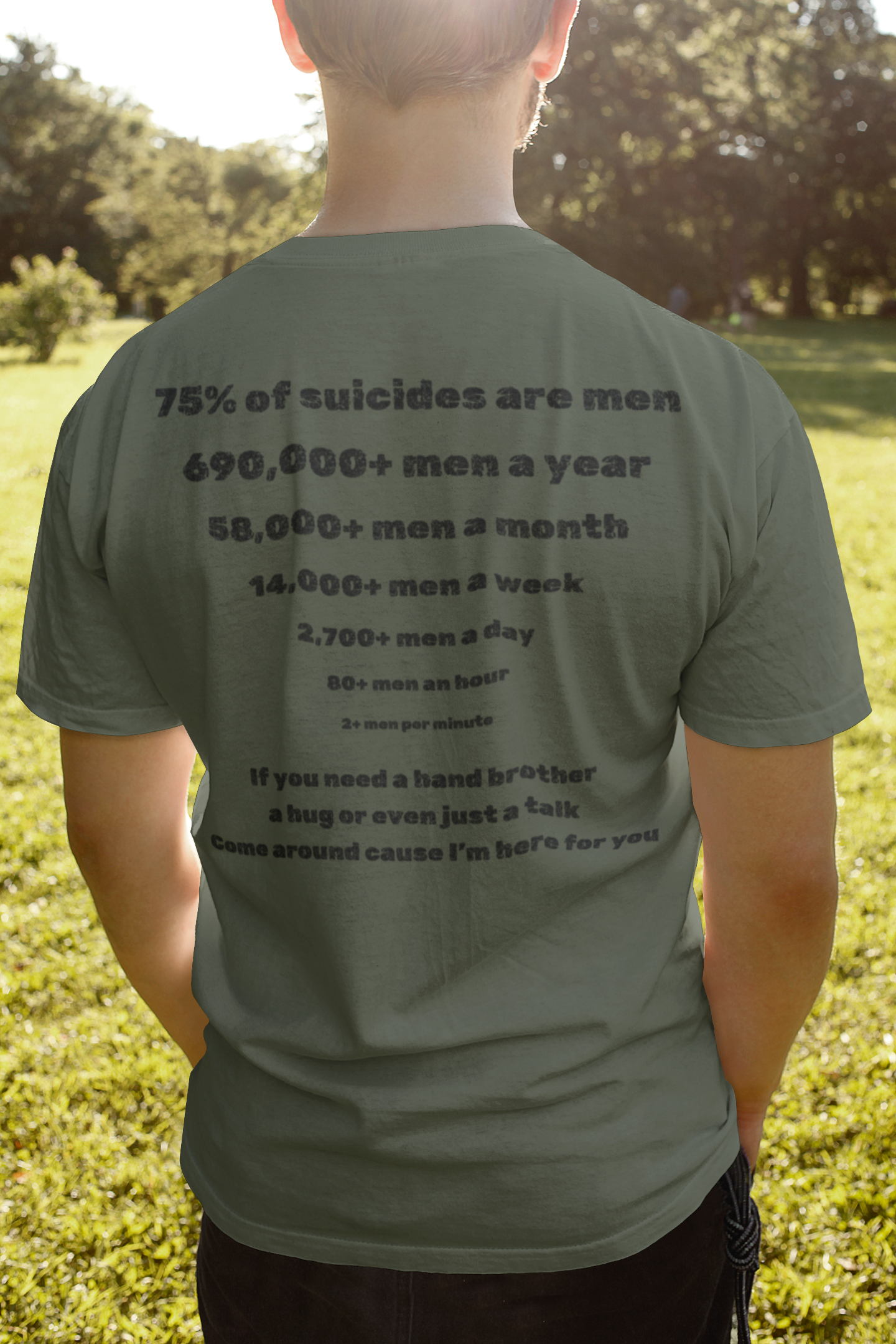 Too Many Men Awareness - T-Shirt