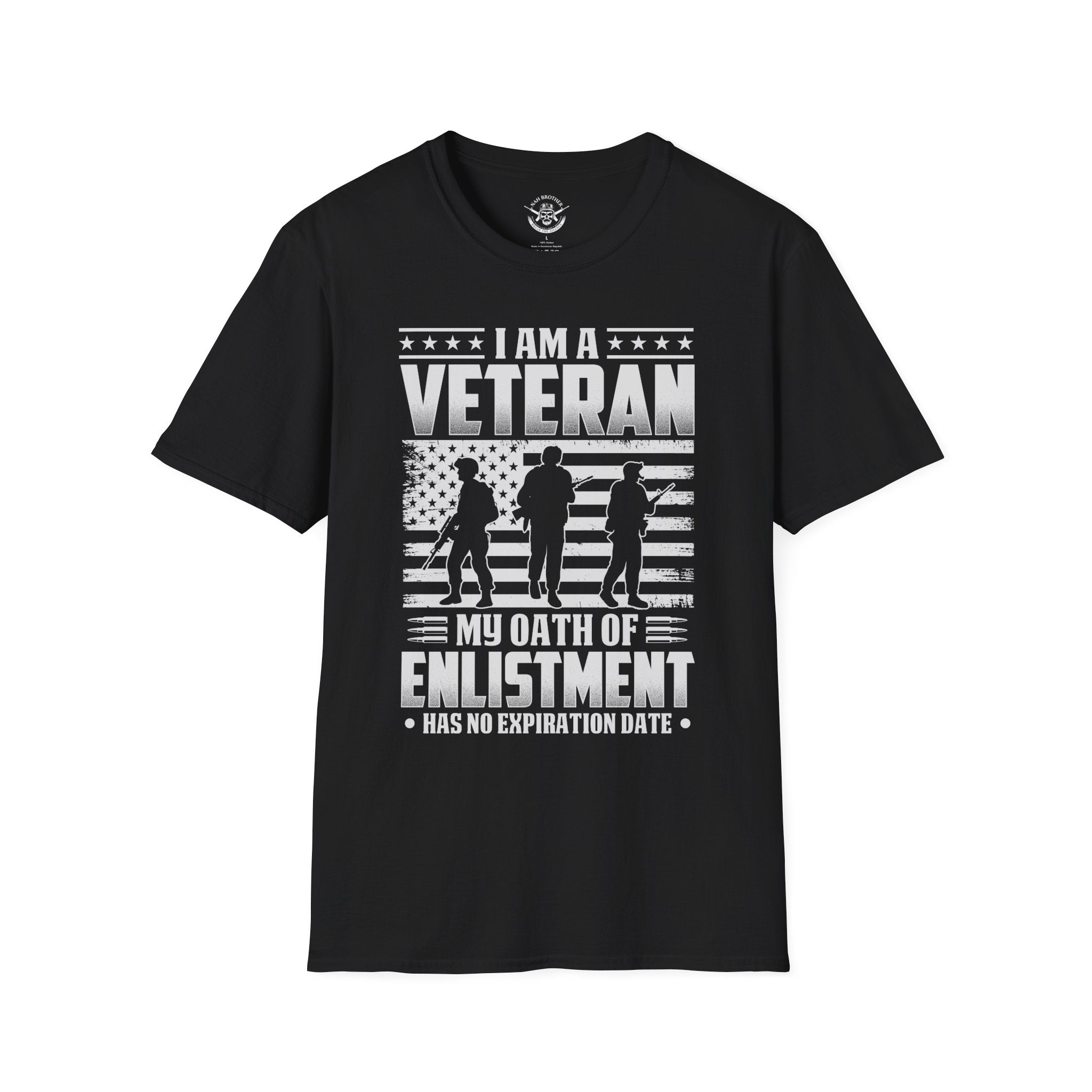 Enlistment Mindset Never Expires - T-Shirt - Black
