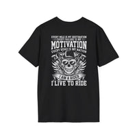Every Mile Is My Destination - T-Shirt - Black
