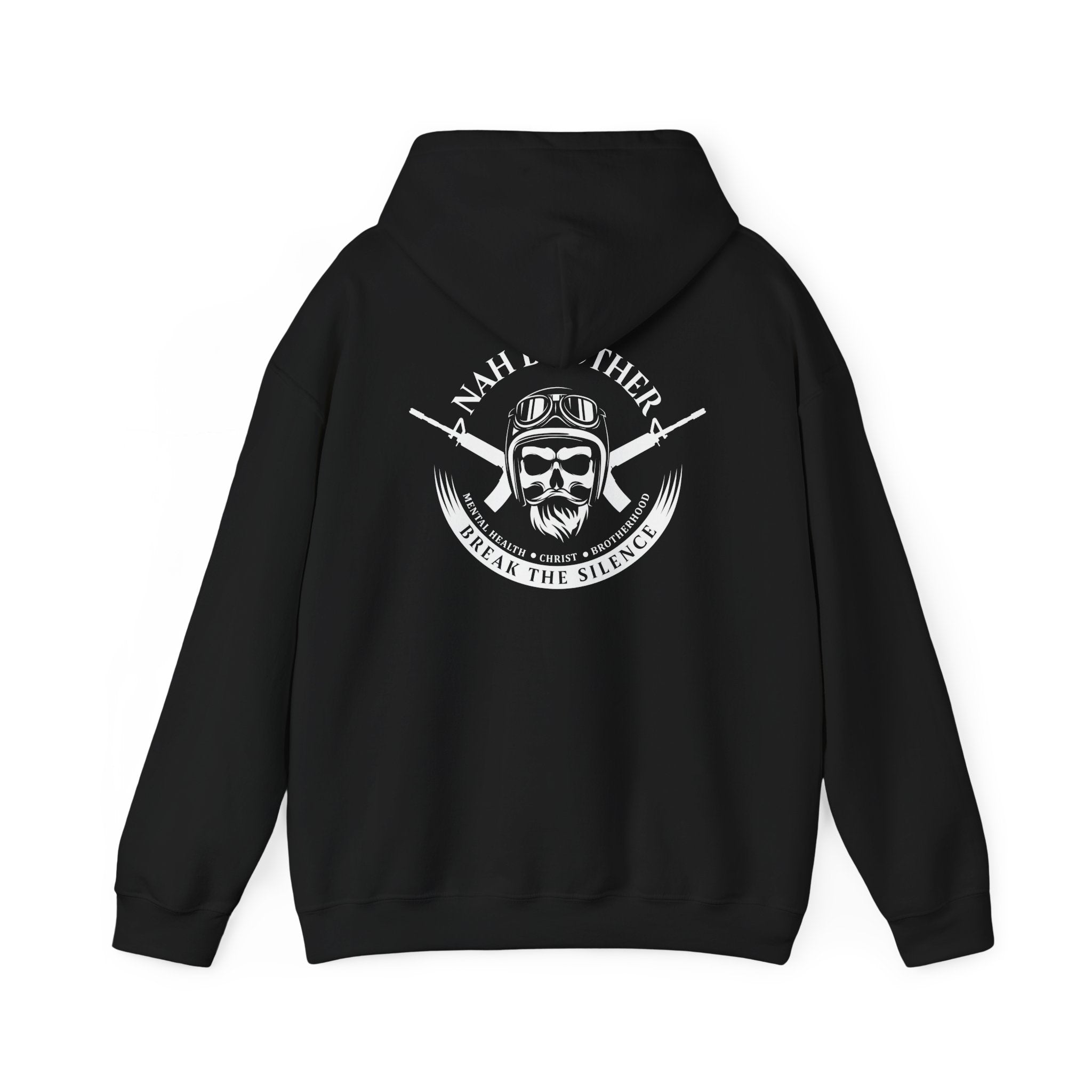 NAH Brother Logo - Hoodie - Black