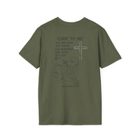 Burdened Man - T-Shirt - Military Green