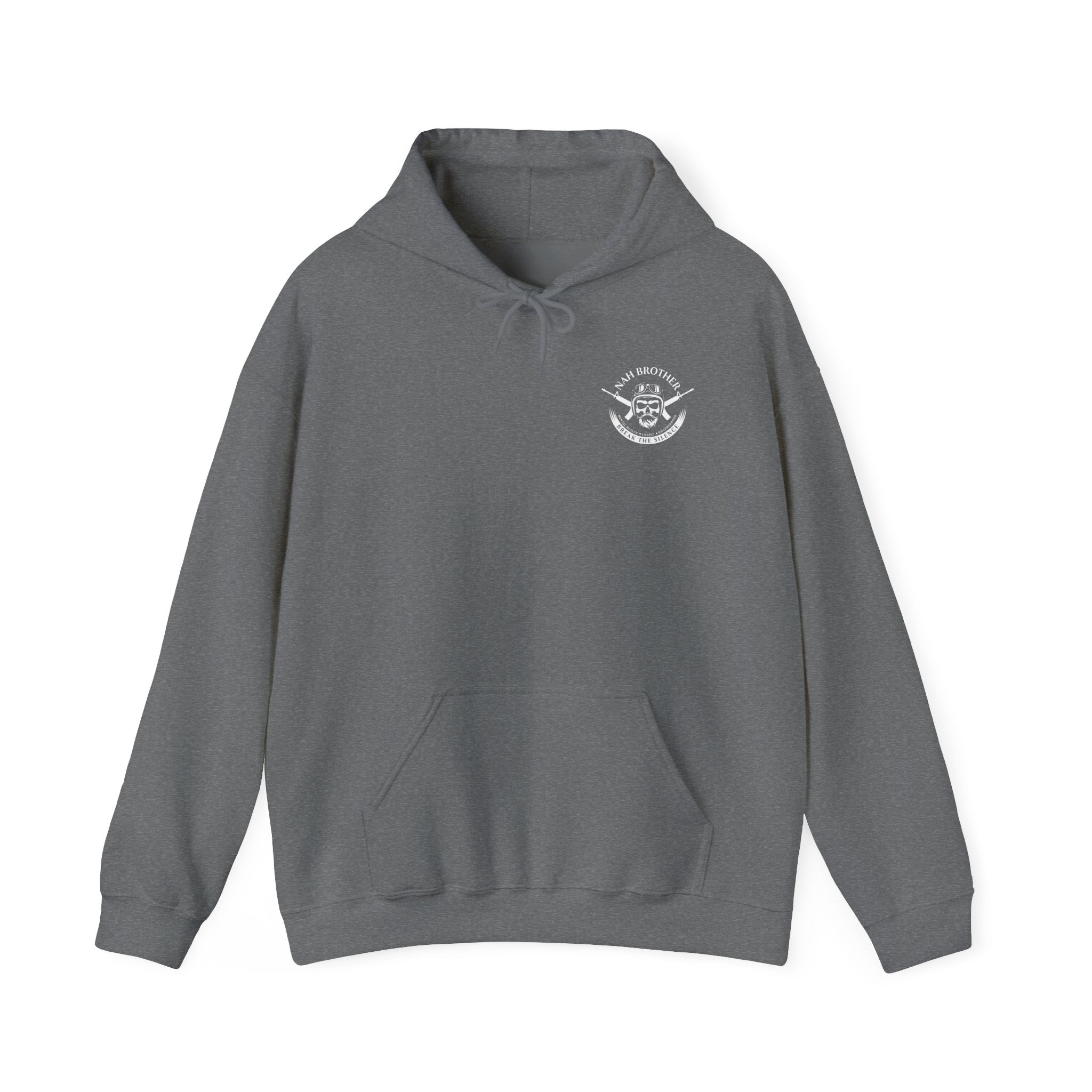 NAH Brother Logo - Hoodie - Grey