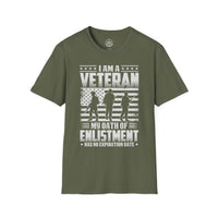 Enlistment Mindset Never Expires - T-Shirt - Military Green