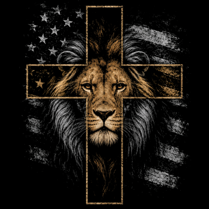 God Family Country - T-Shirt - Black