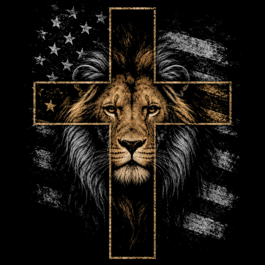 God Family Country - T-Shirt - Black
