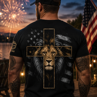 God Family Country - T-Shirt - Black