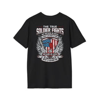 Love What is Behind Them - T-Shirt - Black