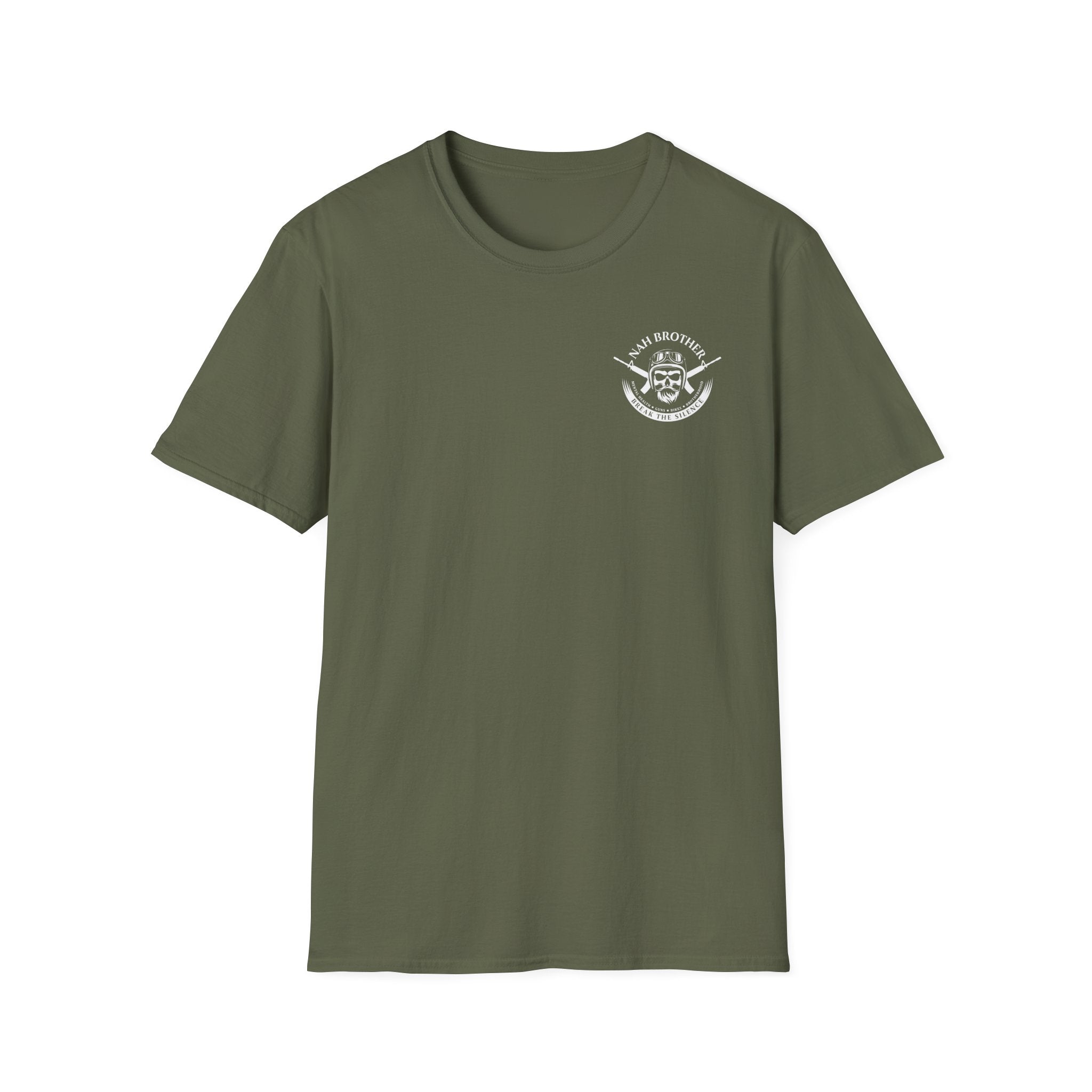 Love What is Behind Them - T-Shirt - Military Green