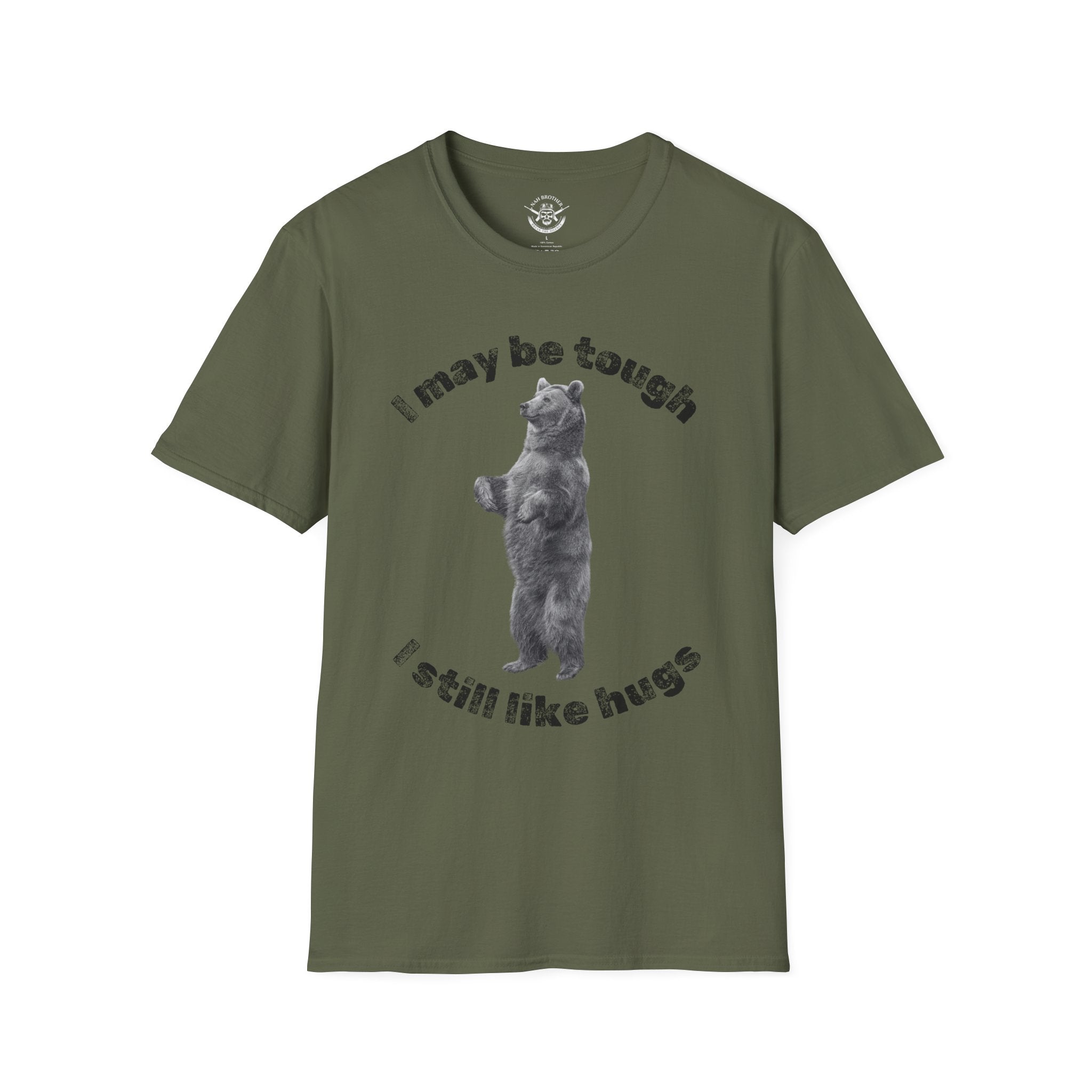 Nothing Better than Bear Hugs - T-Shirt - Military Green