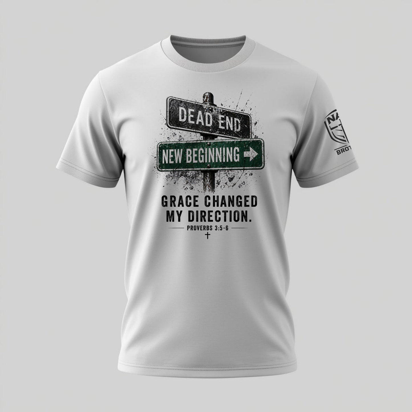 Dead End New Beginnings - T-Shirt - Grey