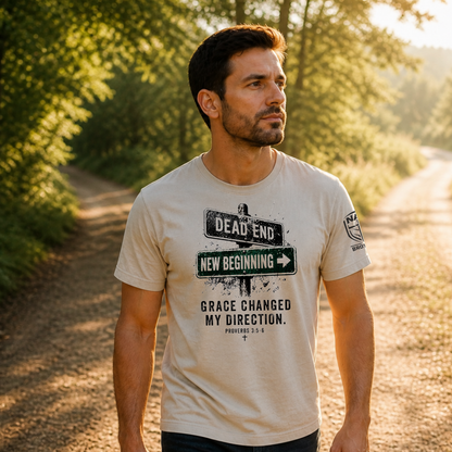 Dead End New Beginnings - T-Shirt - Grey