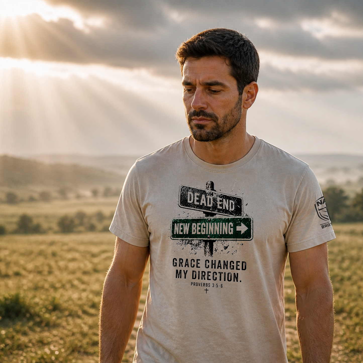 Dead End New Beginnings - T-Shirt - Grey