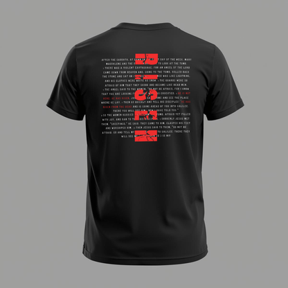He Is Risen - T-Shirt - Black