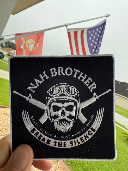 NAH Brother Logo Patch - 4 Inch
