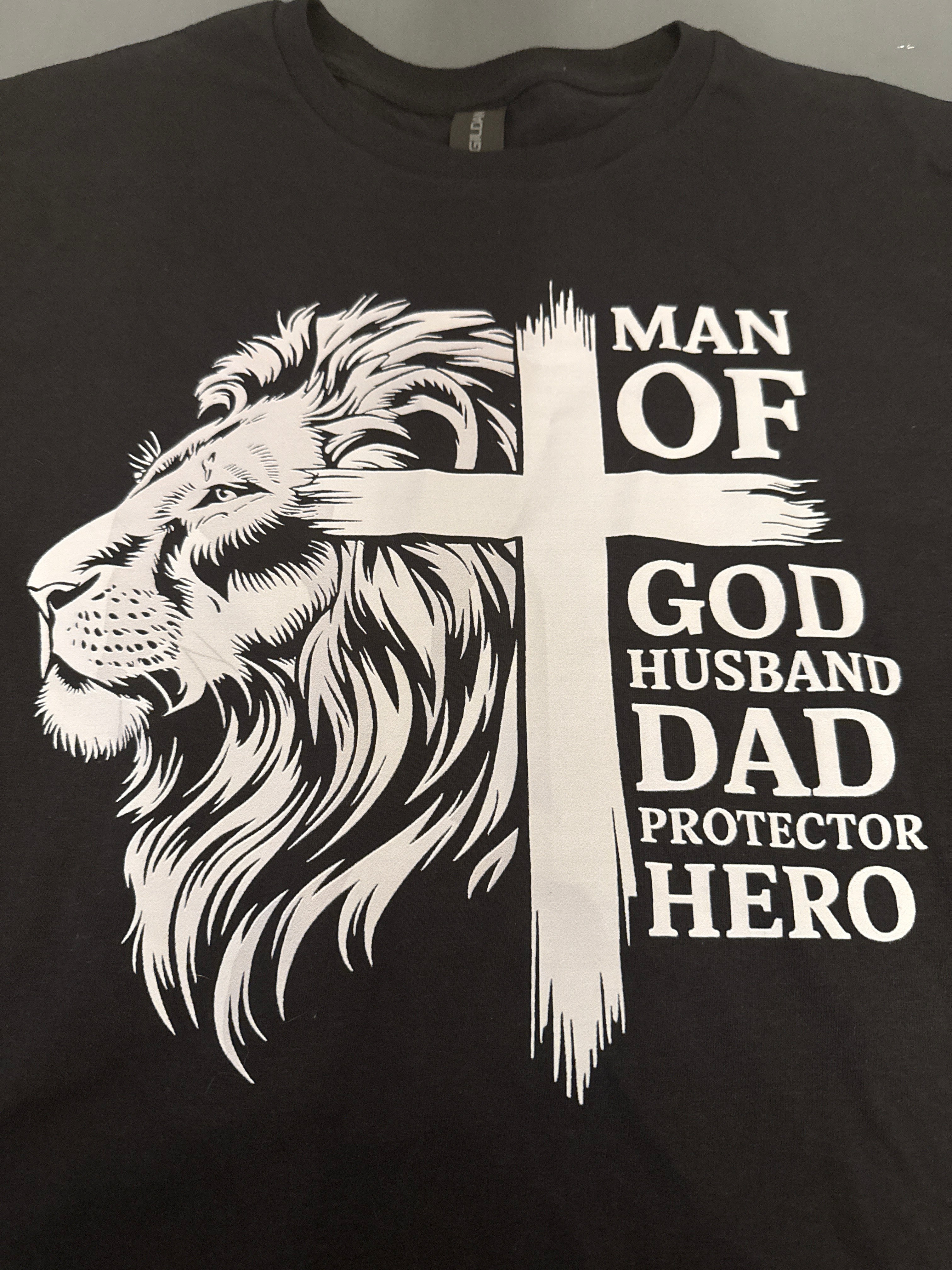 Man of God - T-Shirt - Black