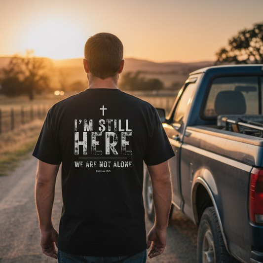 I'm Still Here - T-Shirt - Black