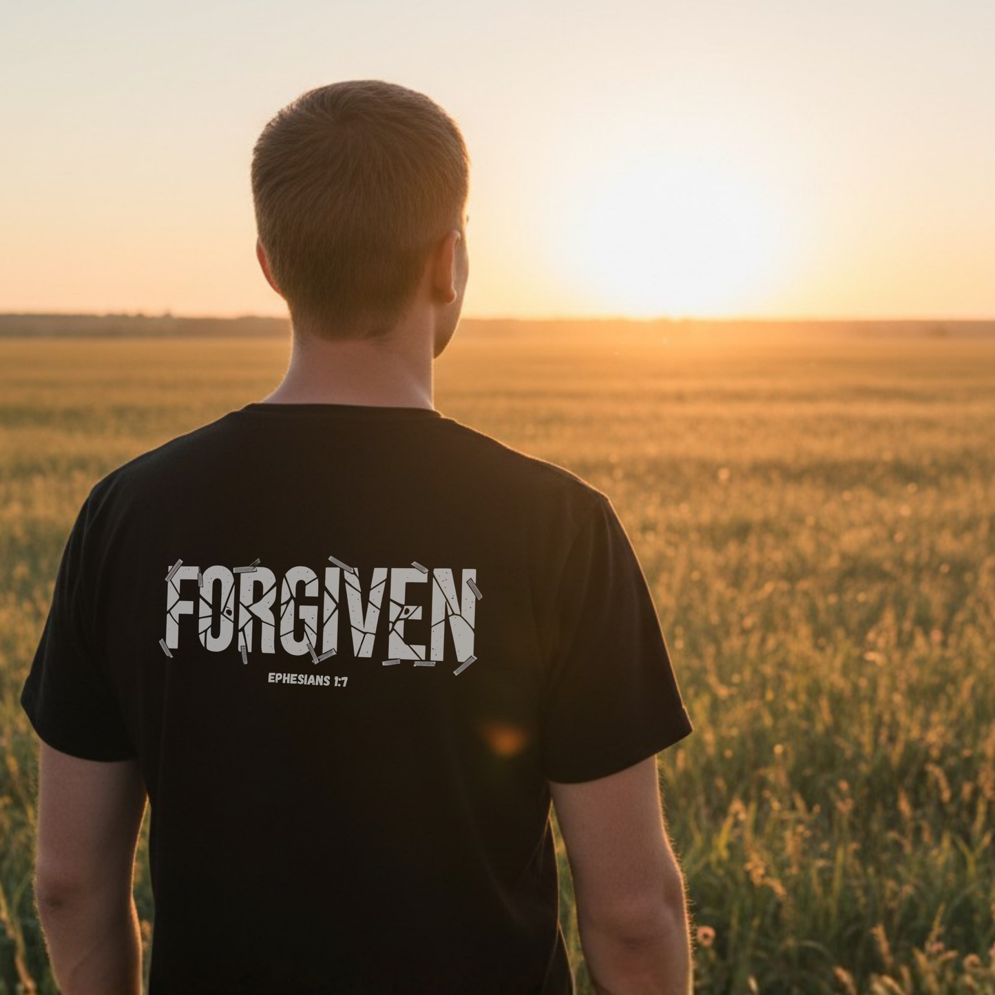 Forgiven - T-Shirt - Black