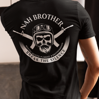 NAH Brother Logo - T-Shirt - Black