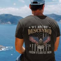 Founders Were Not Fearful - T-Shirt - Black