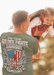 Love What is Behind Them - T-Shirt - Military Green