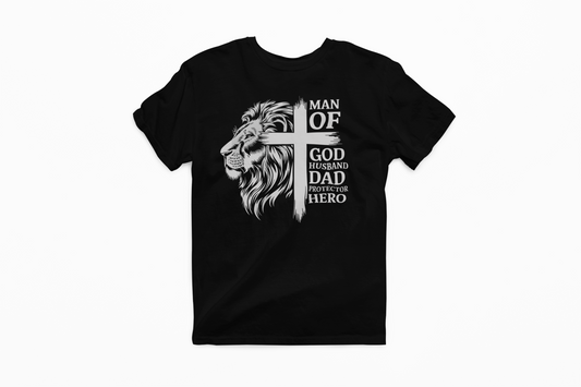 Lion of the Household – Man of God T-Shirt