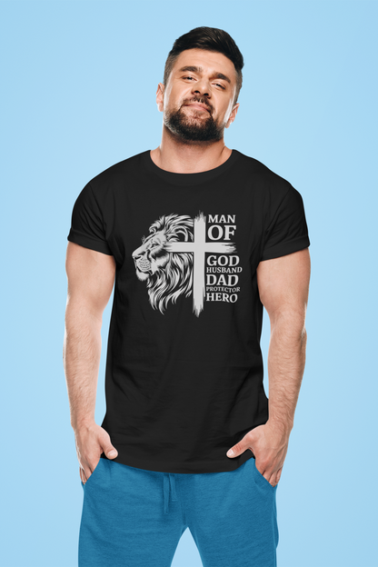 Lion of the Household – Man of God T-Shirt