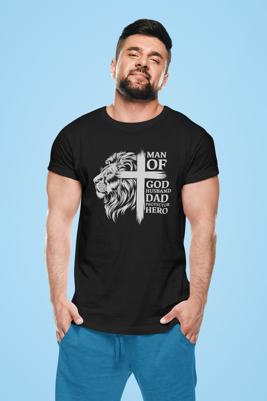 Lion of the Household – Man of God T-Shirt