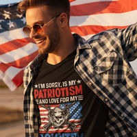Is My Patriotism Offensive - T-Shirt - Black